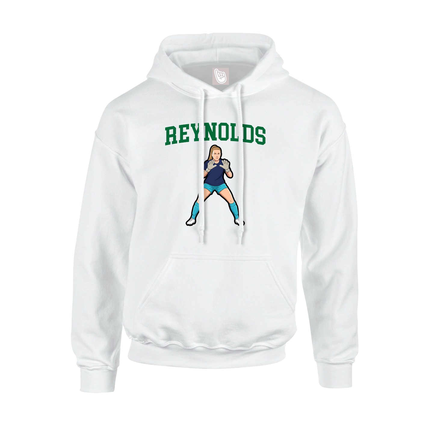 Hoodie — Shirsey in White