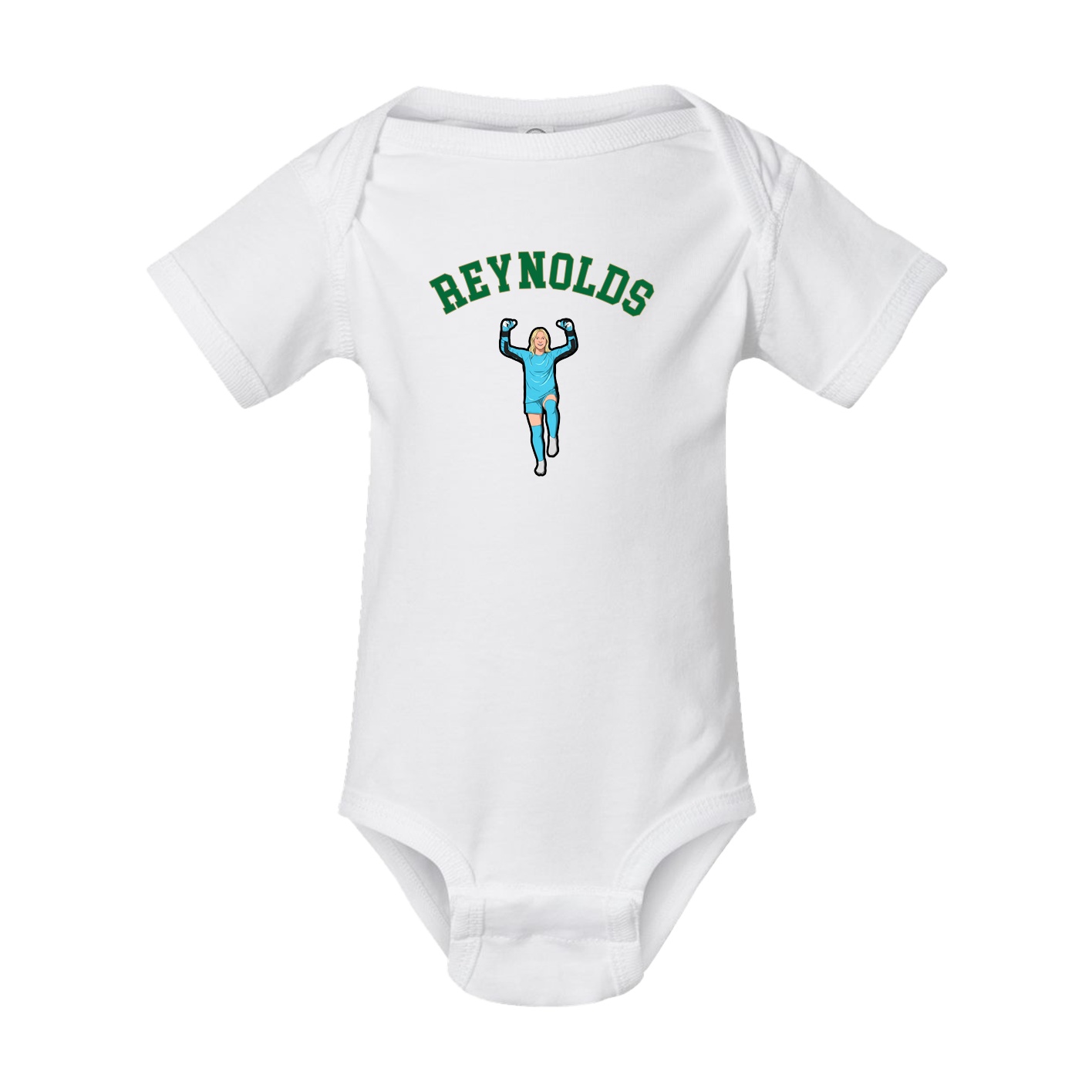 Baby Onesie — Shirsey Arch in White