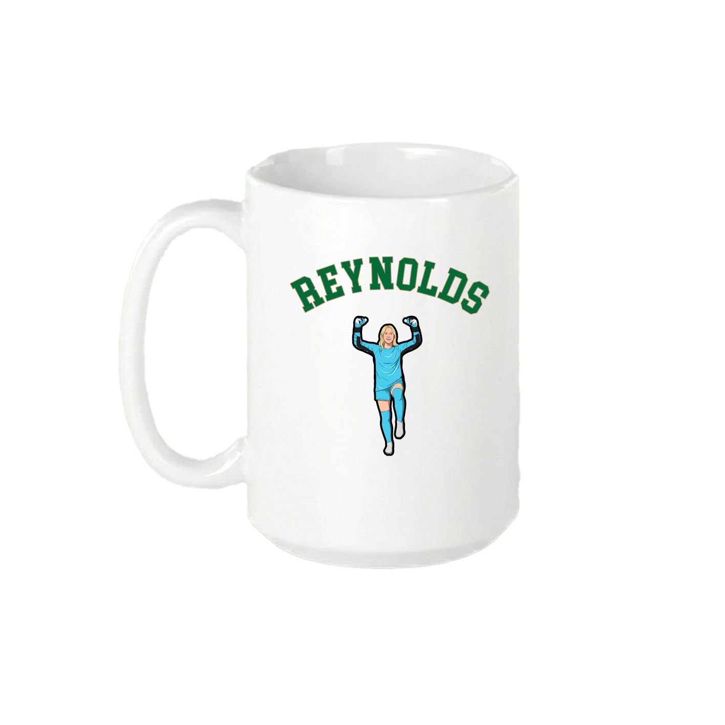 15oz Coffee Mug — Shirsey Arch in White