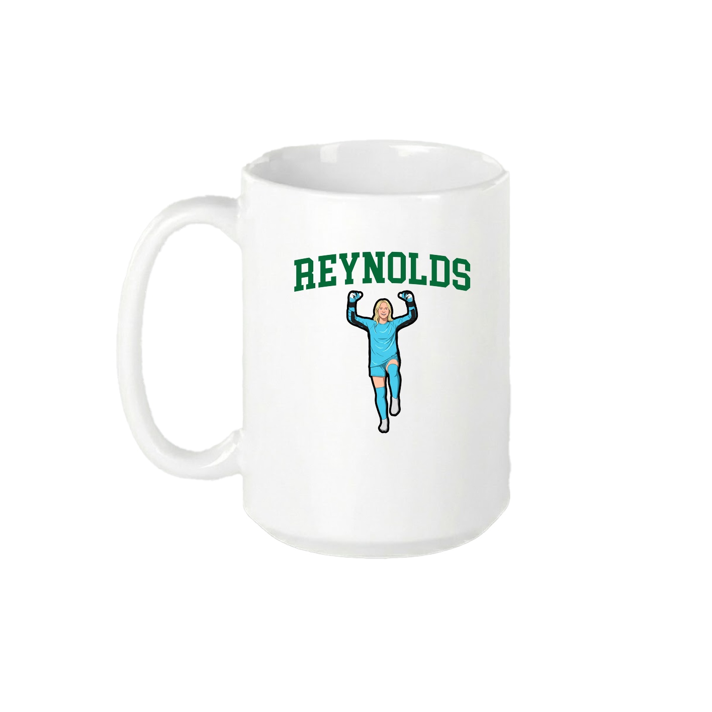 15oz Coffee Mug — Shirsey in White