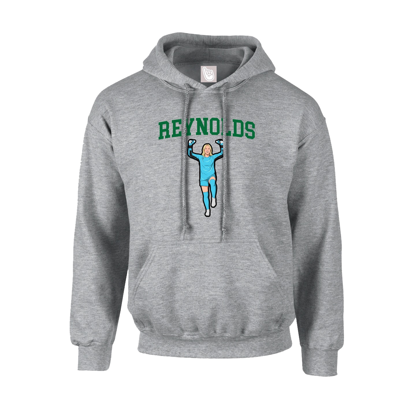 Hoodie — Shirsey in Grey