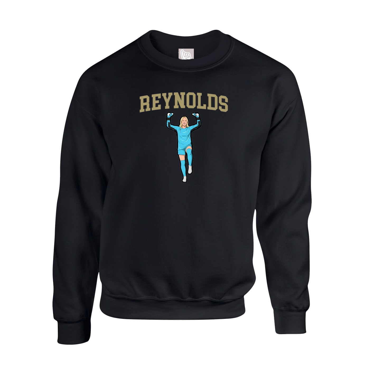 Fleece Crew — Shirsey in Black