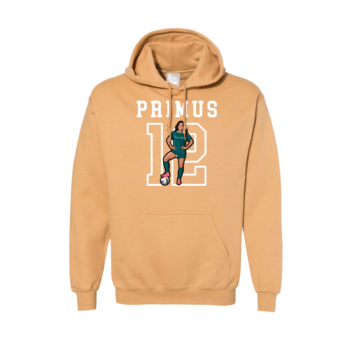 Hoodie — Shirsey in Vegas Gold