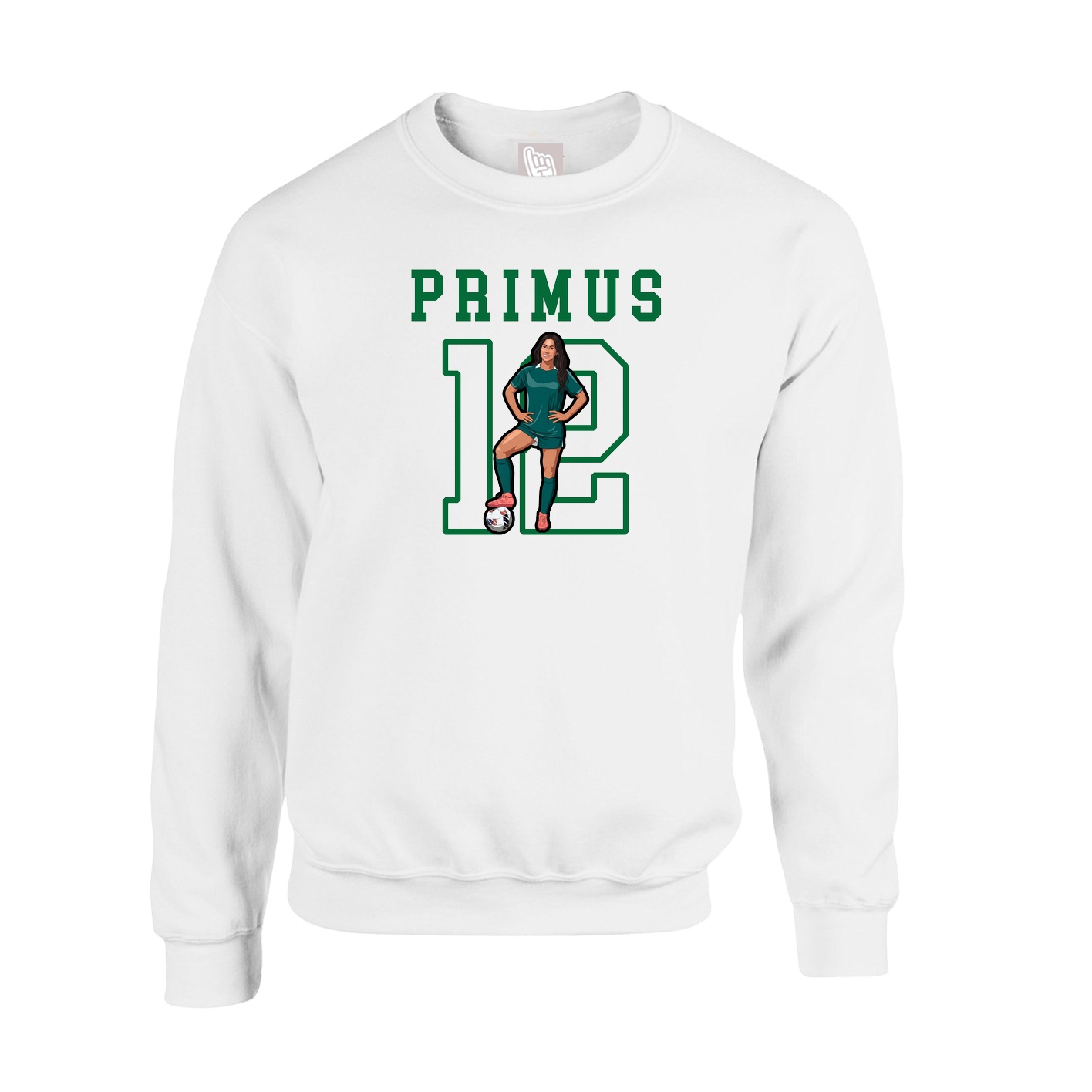 Fleece Crew — Shirsey in White
