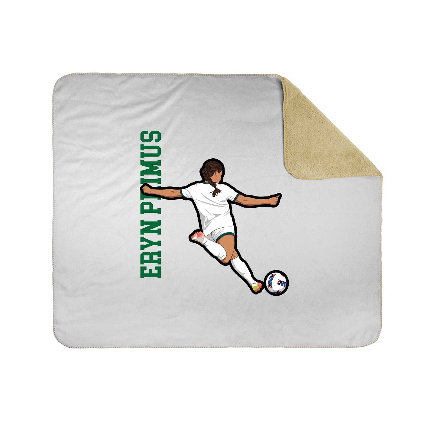 50x60 Sherpa Lined Throw Blanket