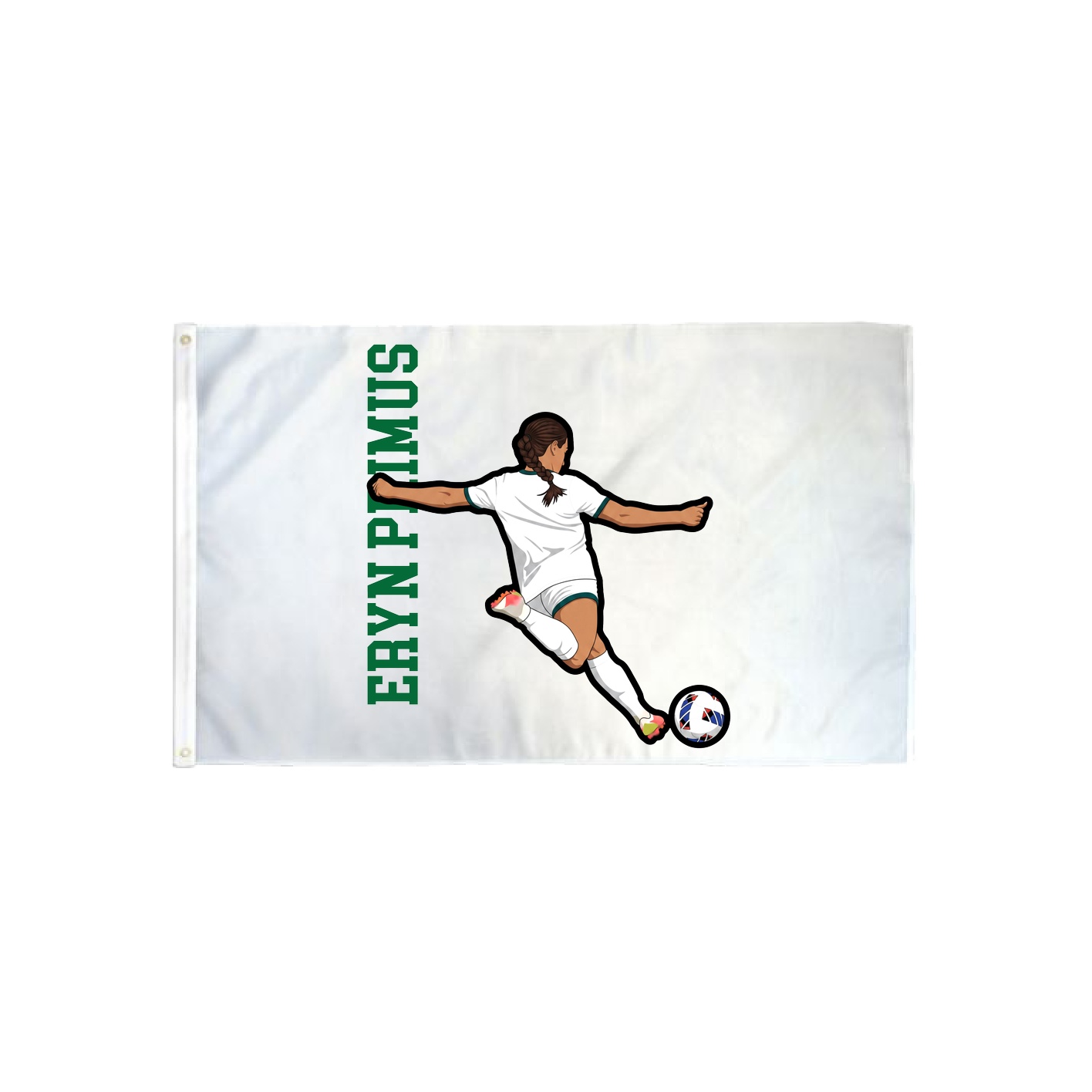 3x5 Flag — Name Vertical in Classic