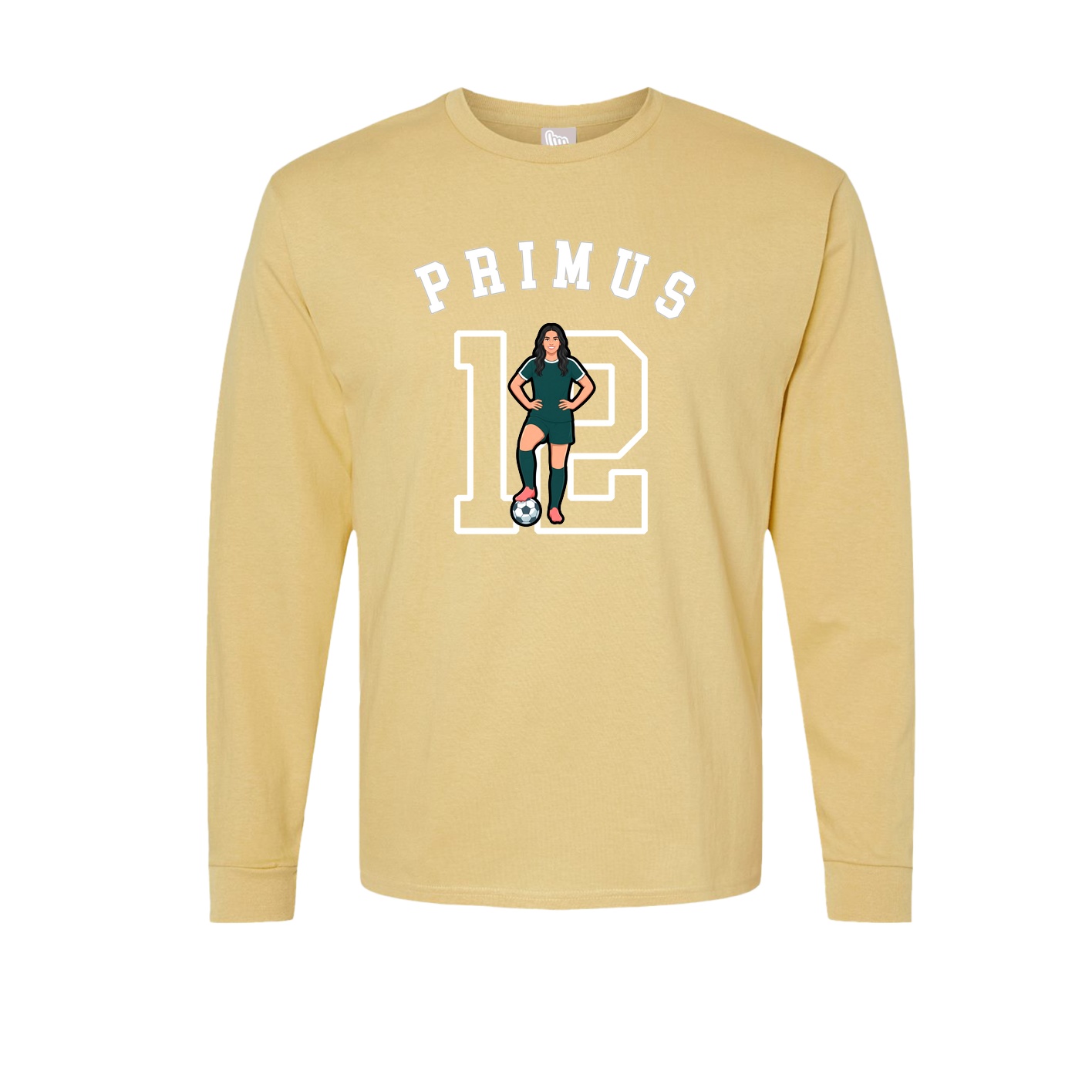 Long Sleeve Tee — Shirsey Arch in Vegas Gold