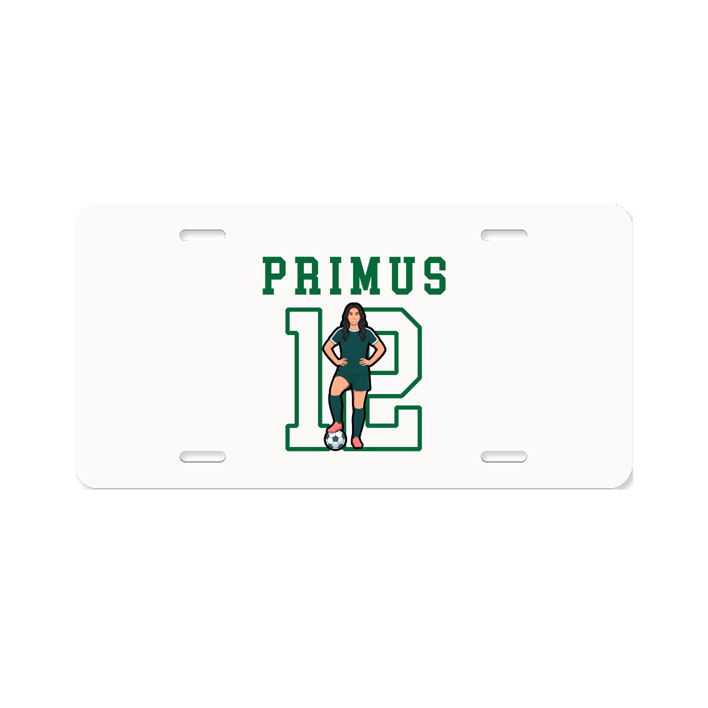 License Plate — Shirsey in Classic