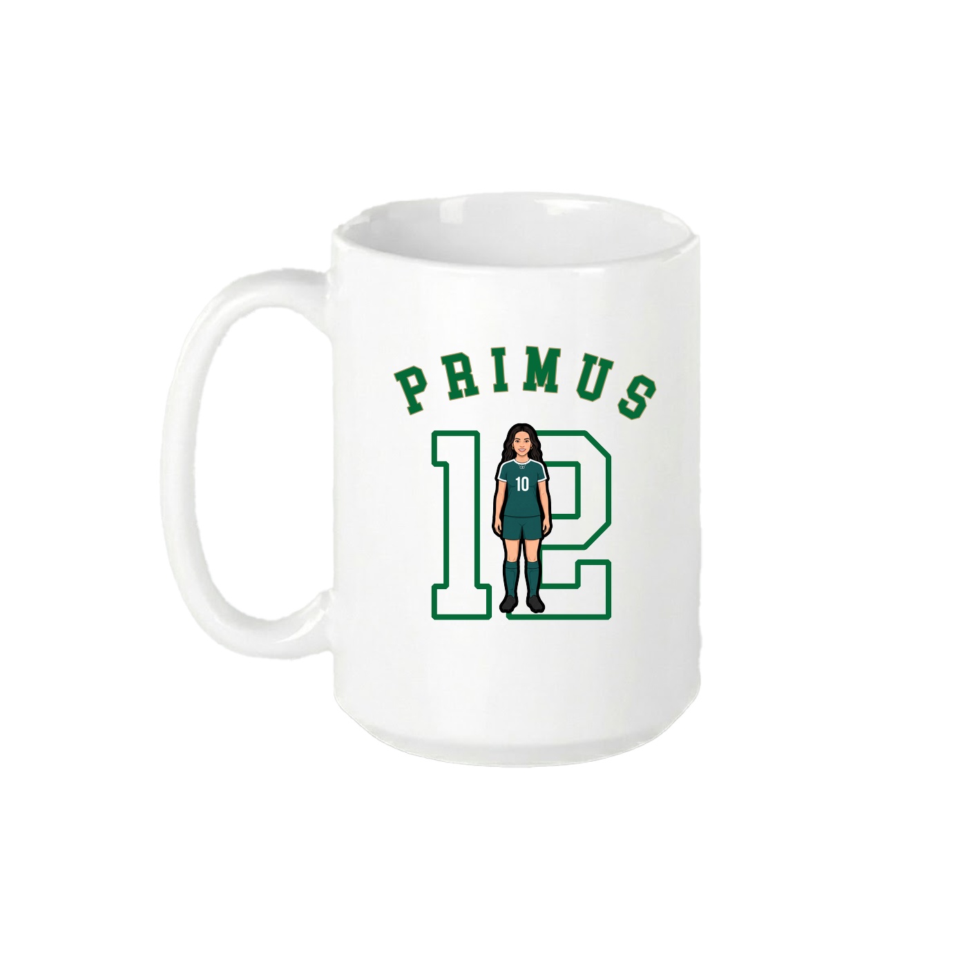 15oz Coffee Mug — Shirsey Arch in White