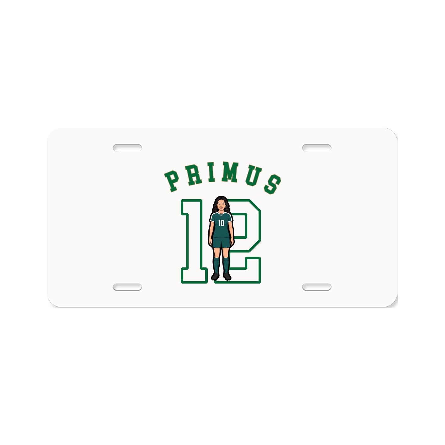 License Plate — Shirsey Arch in Classic