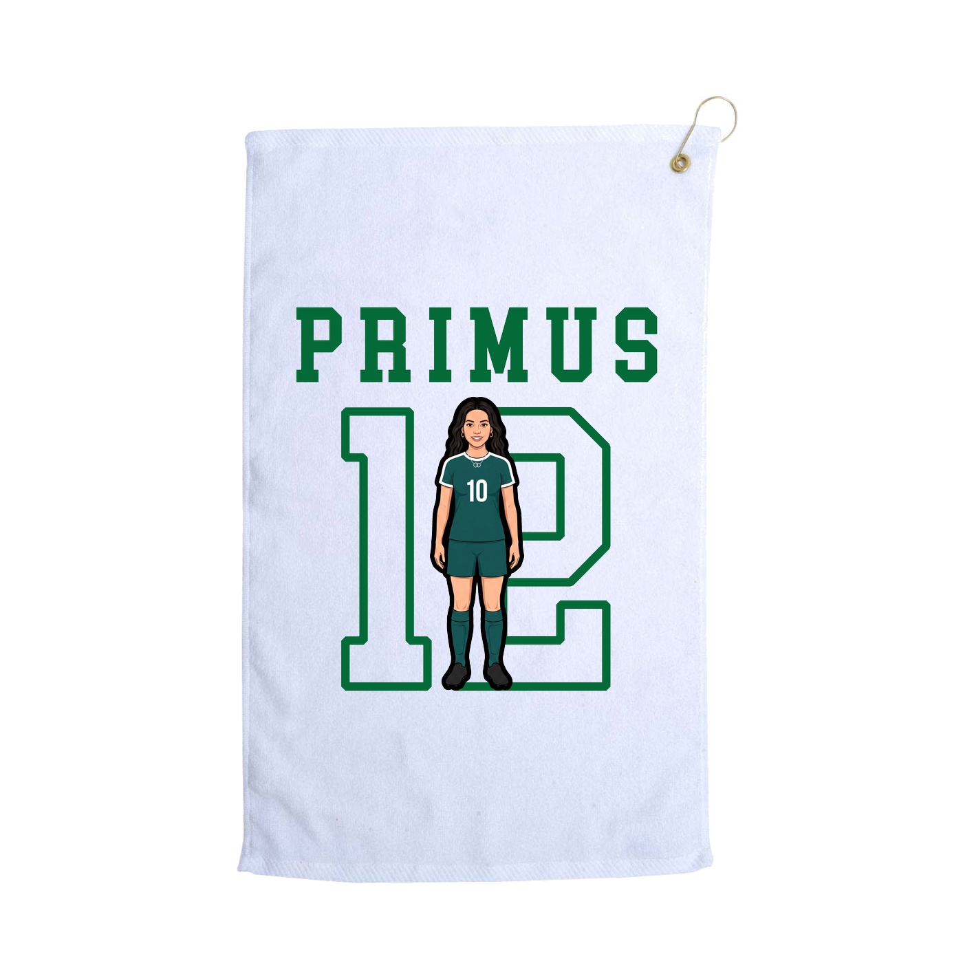 Golf Towel — Shirsey in White