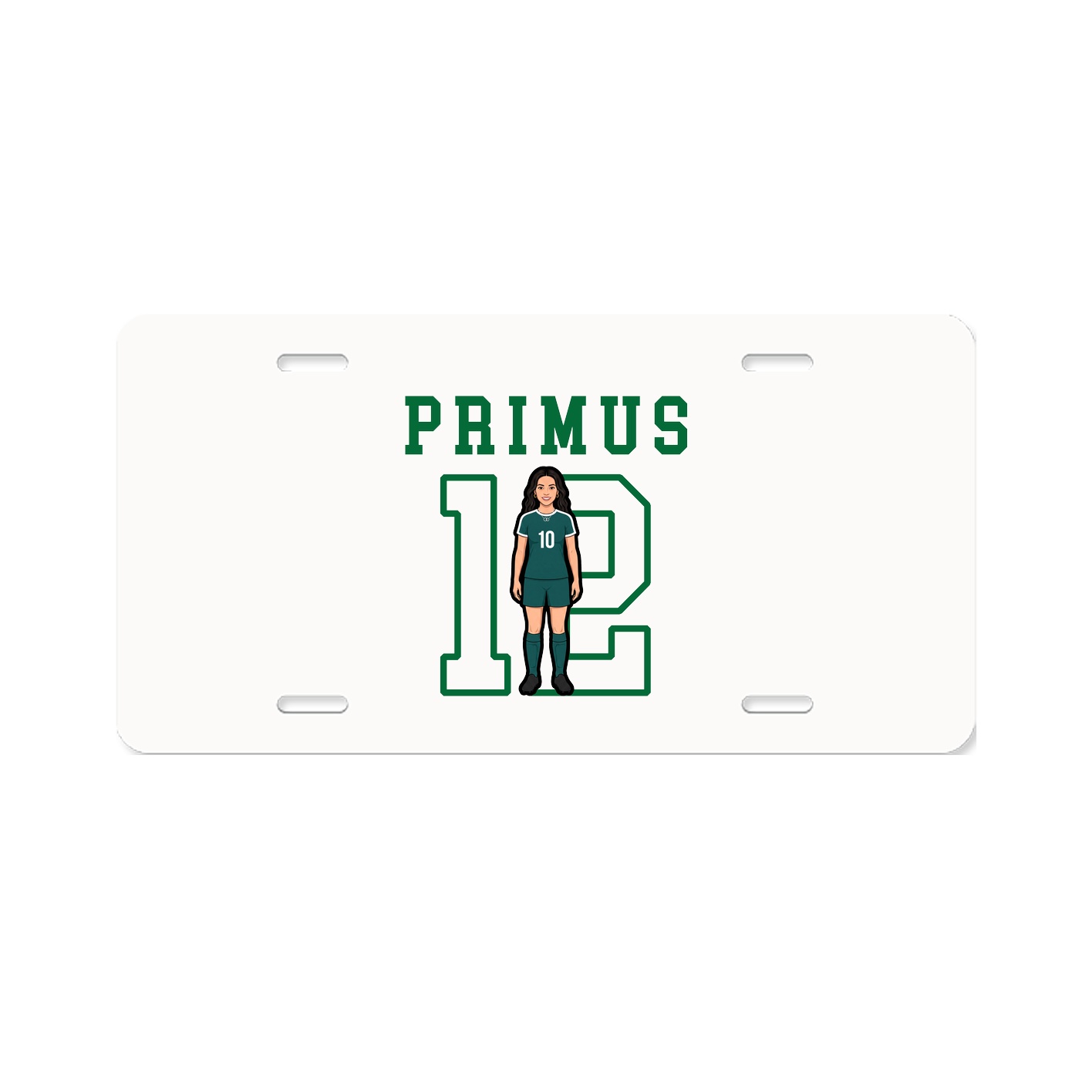 License Plate — Shirsey in Classic