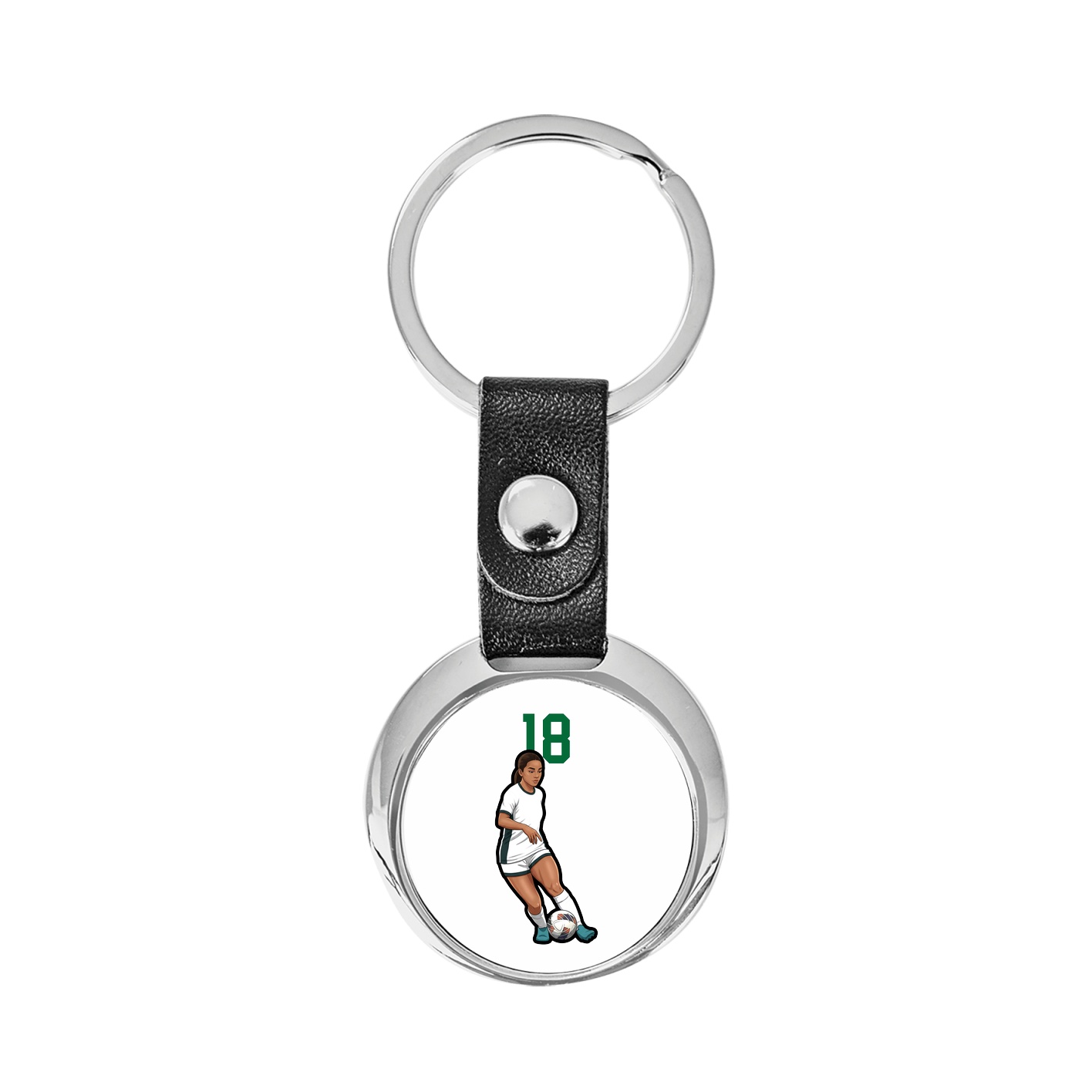 Key Chain — Number Top in Classic