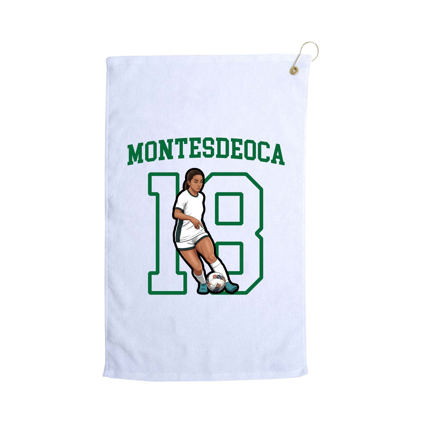 Golf Towel — Shirsey in White