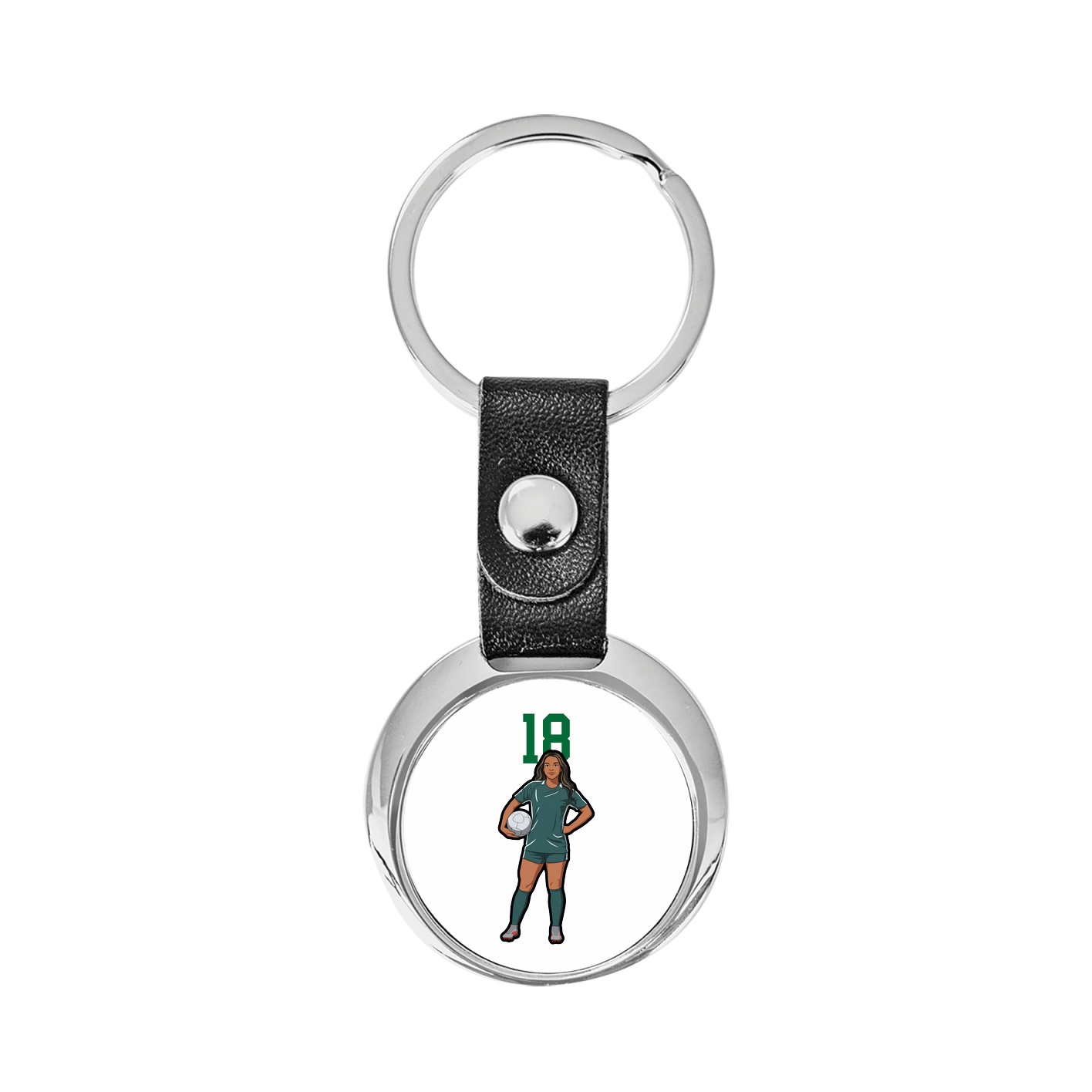 Key Chain — Number Top in Classic