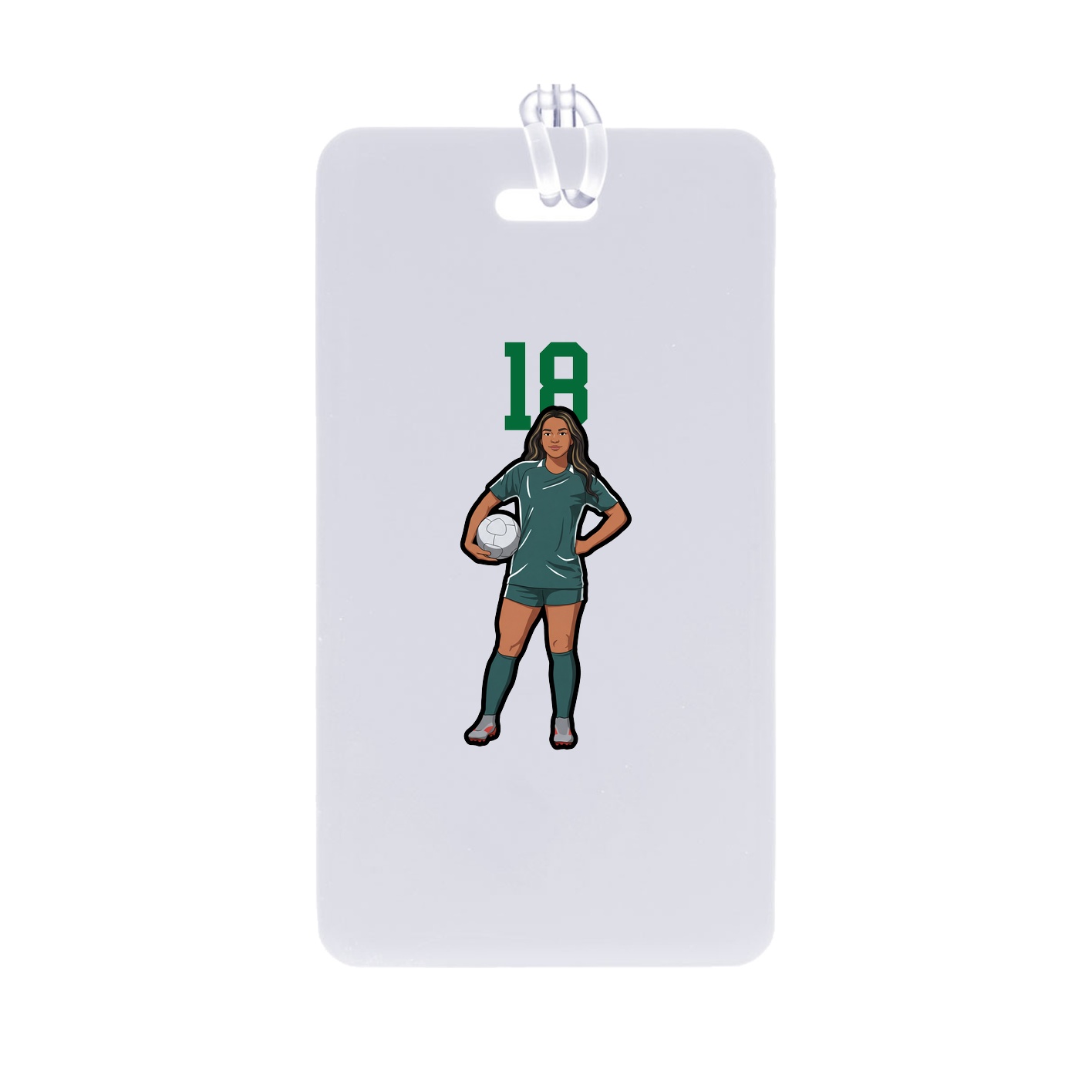 Bag Tag — Number Top in Classic