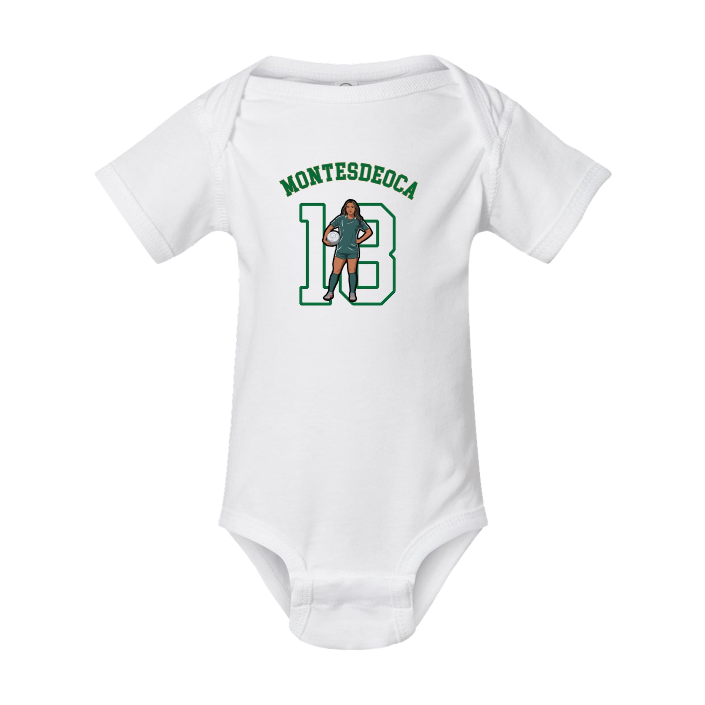 Baby Onesie — Shirsey Arch in White