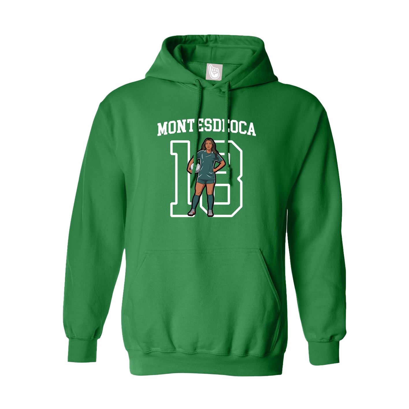 Hoodie — Shirsey in Green