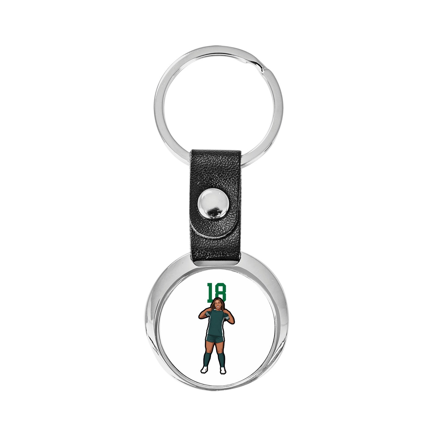 Key Chain — Number Top in Classic