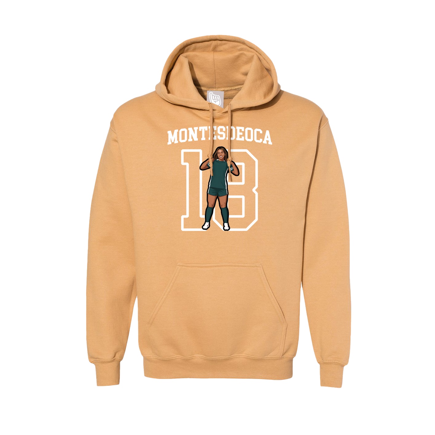 Hoodie — Shirsey in Vegas Gold