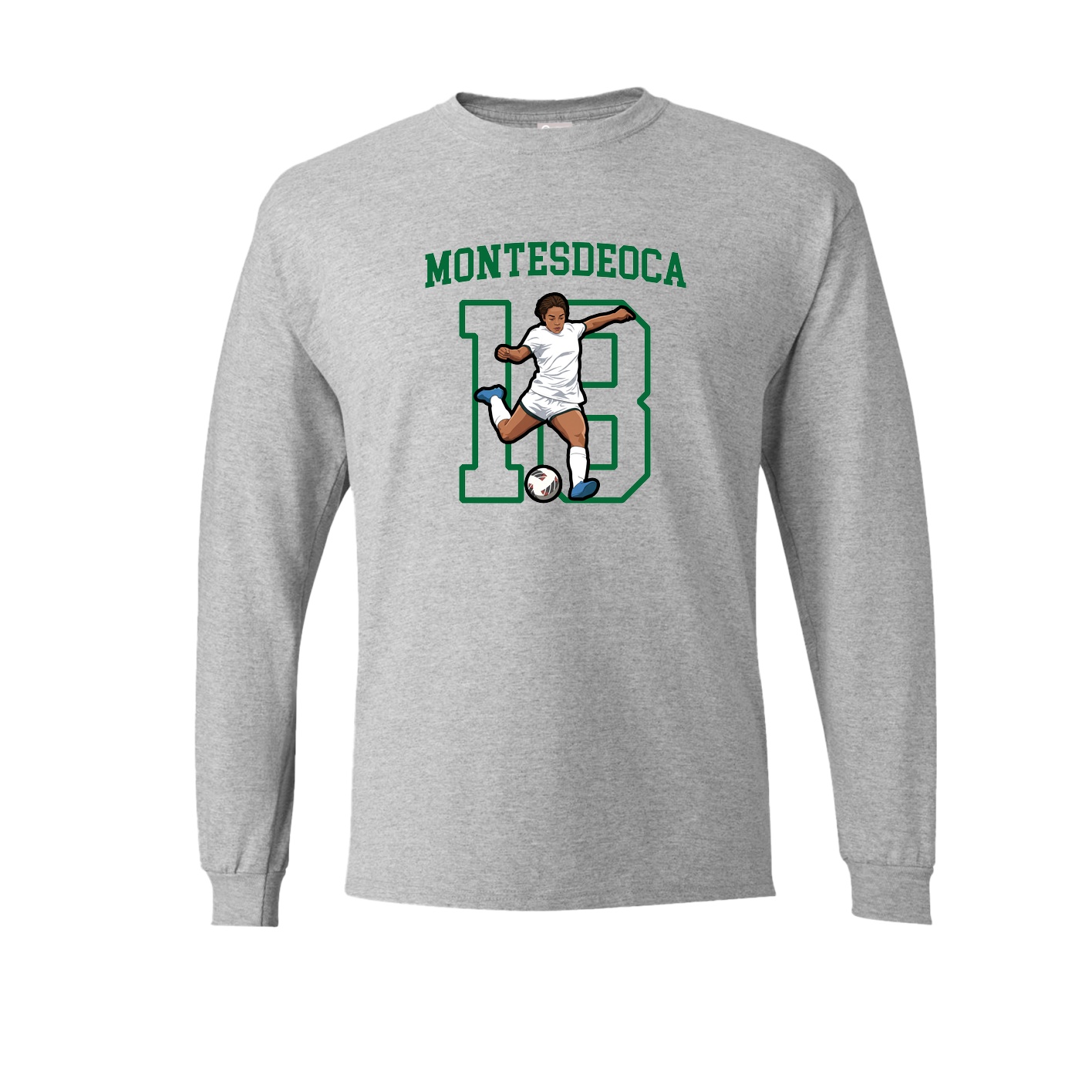 Long Sleeve Tee — Shirsey in Grey
