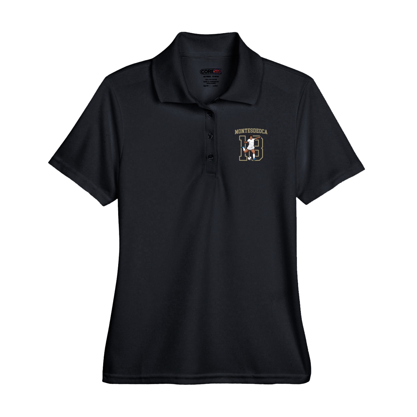 Performance Polo — Shirsey in Black