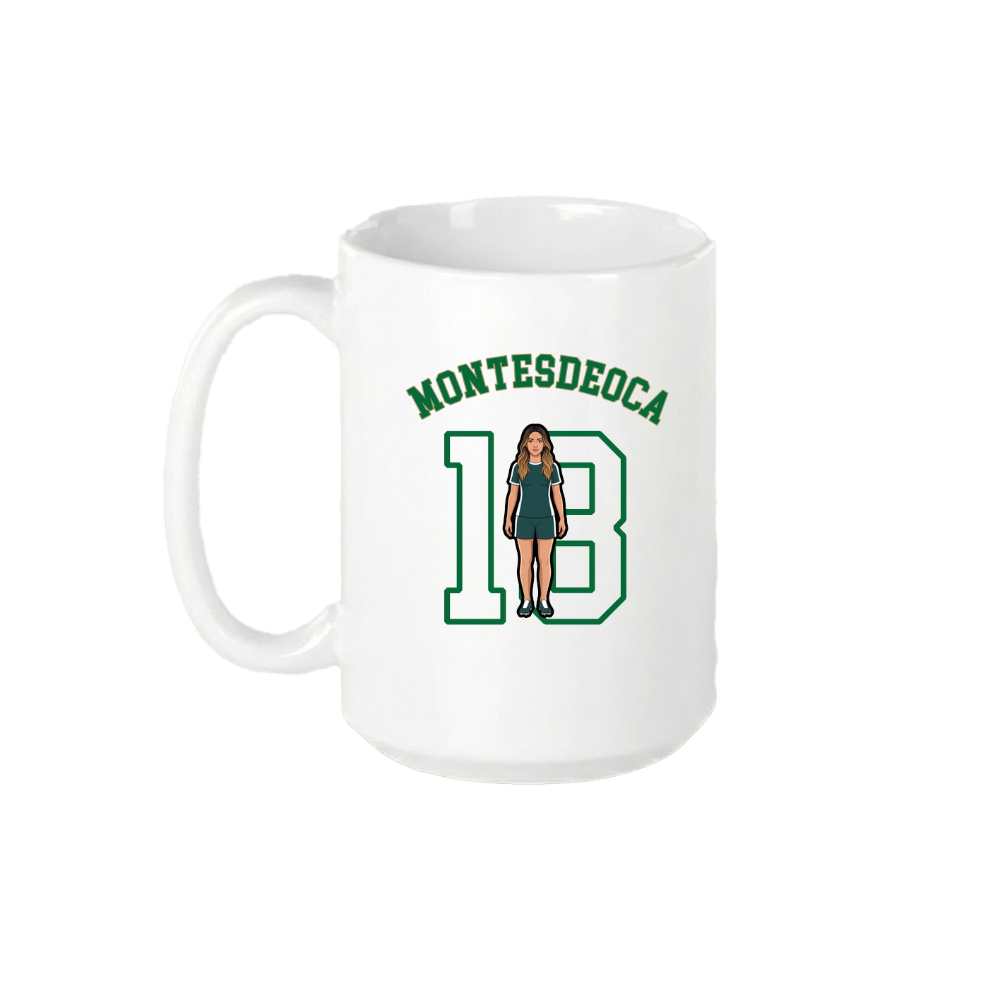 15oz Coffee Mug — Shirsey Arch in White