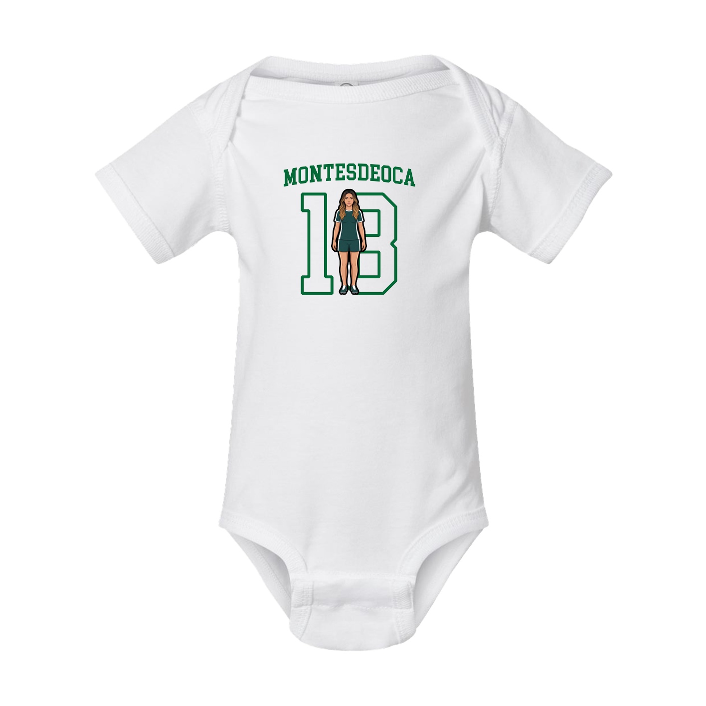 Baby Onesie — Shirsey in White