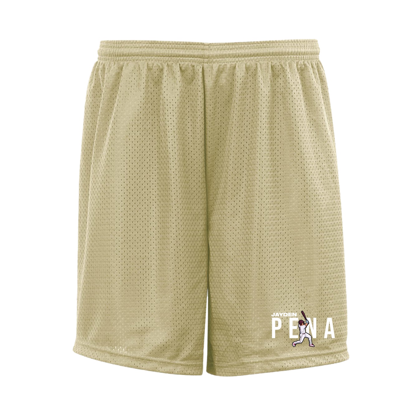 Shorts — Player Name in Vegas Gold
