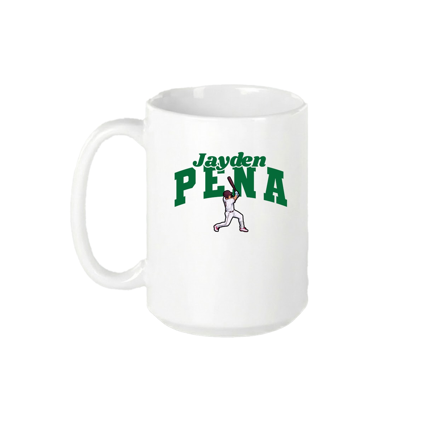 15oz Coffee Mug — Signature Arch in White