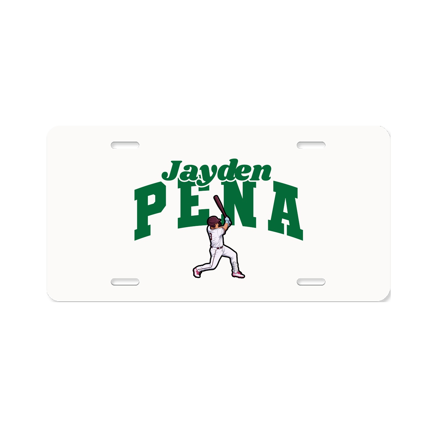 License Plate — Signature Arch in Classic