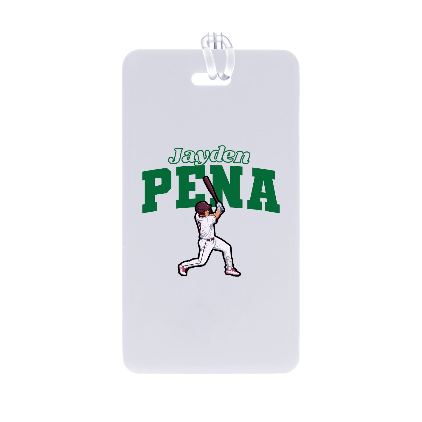 Bag Tag — Name Arch in Classic