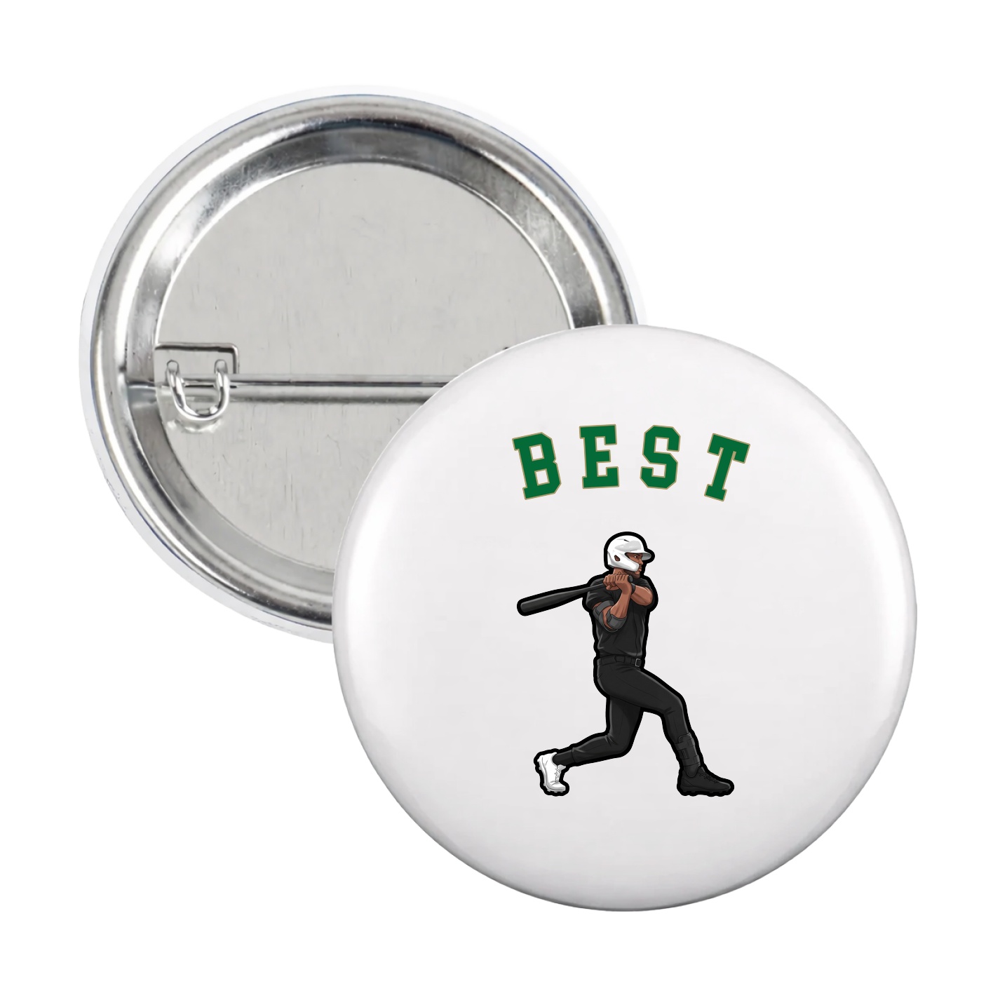 Game Day Button — Shirsey Arch in White
