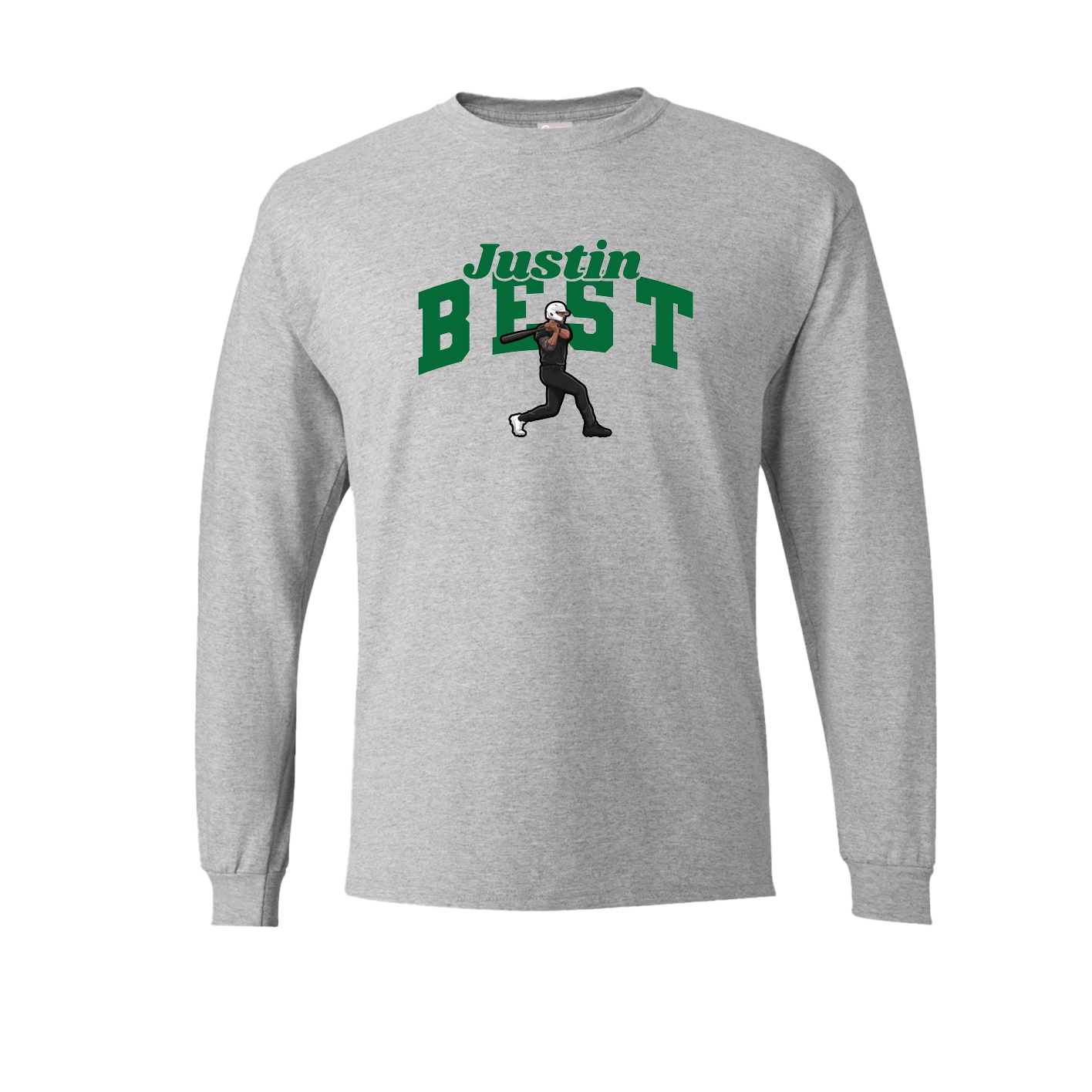 Long Sleeve Tee — Signature Arch in Grey