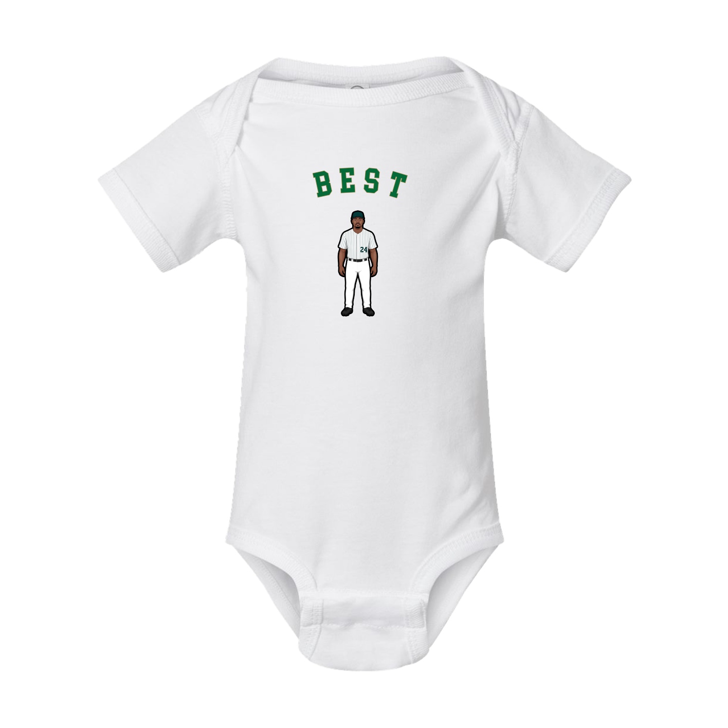 Baby Onesie — Shirsey Arch in White