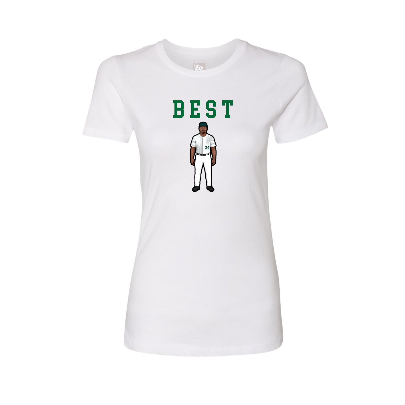 Fitted Women's Tee — Shirsey in White