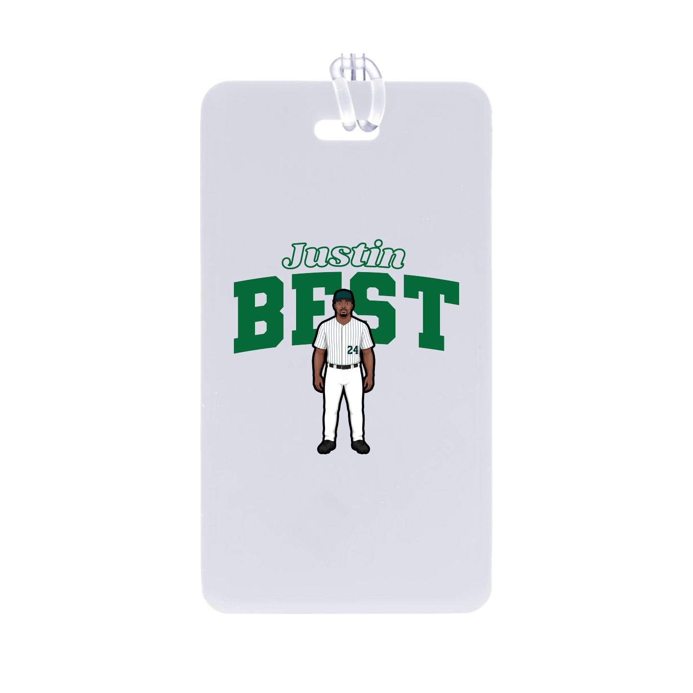 Bag Tag — Name Arch in Classic