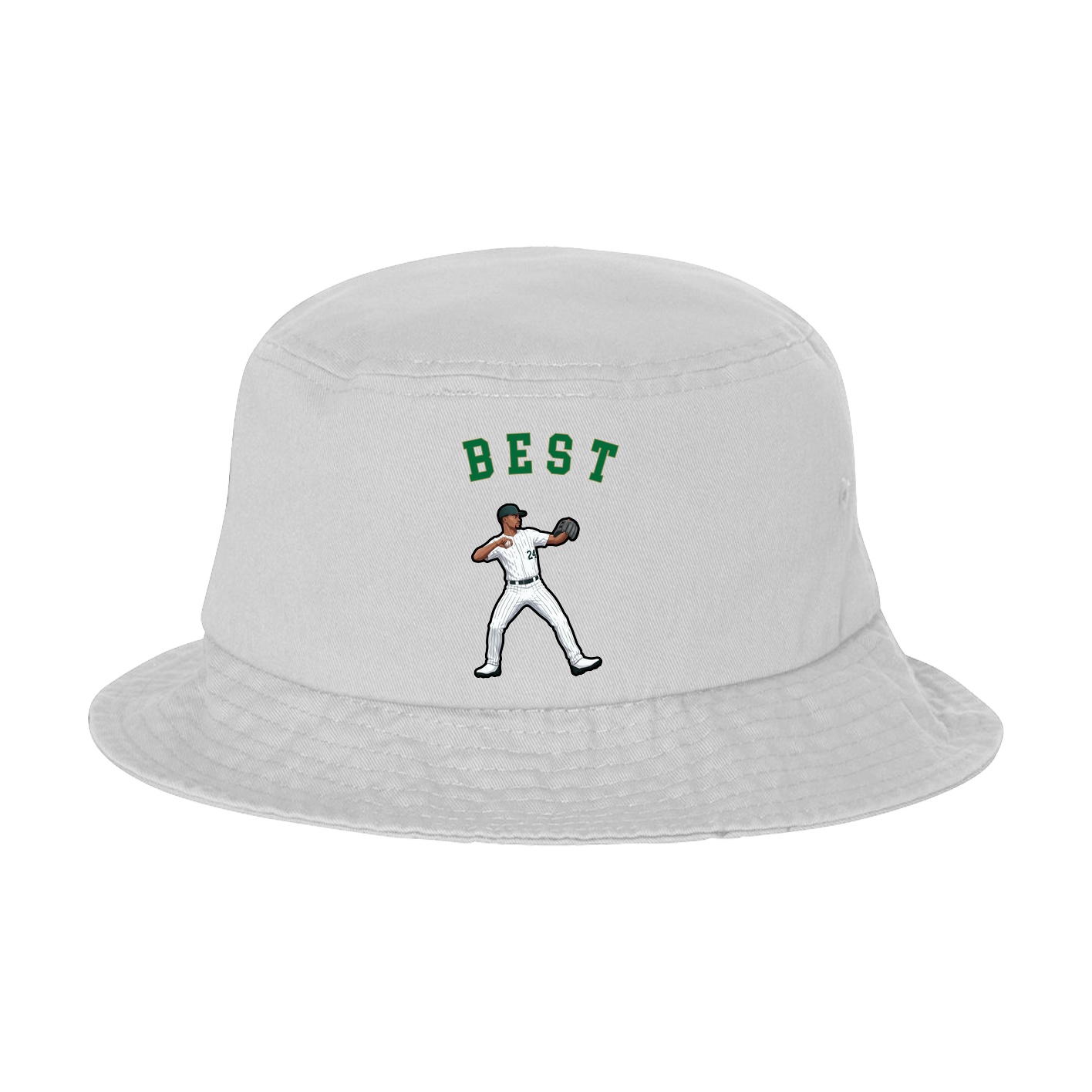 Bucket Cap — Shirsey Arch in White