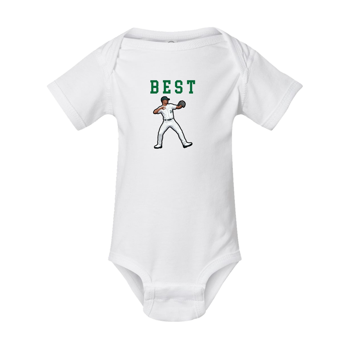 Baby Onesie — Shirsey in White