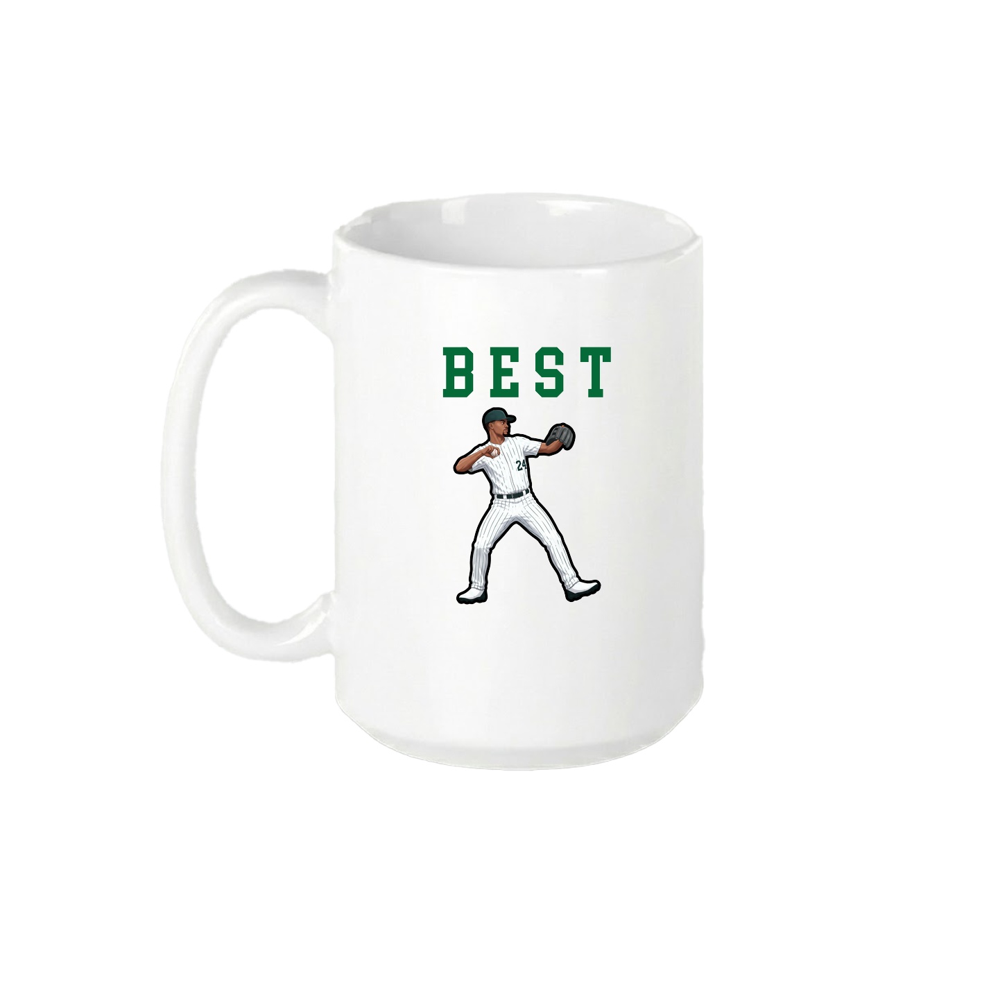 15oz Coffee Mug — Shirsey in White