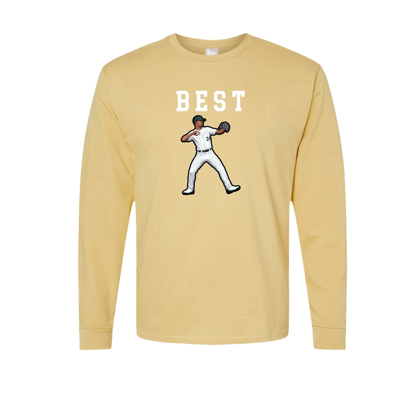 Long Sleeve Tee — Shirsey in Vegas Gold