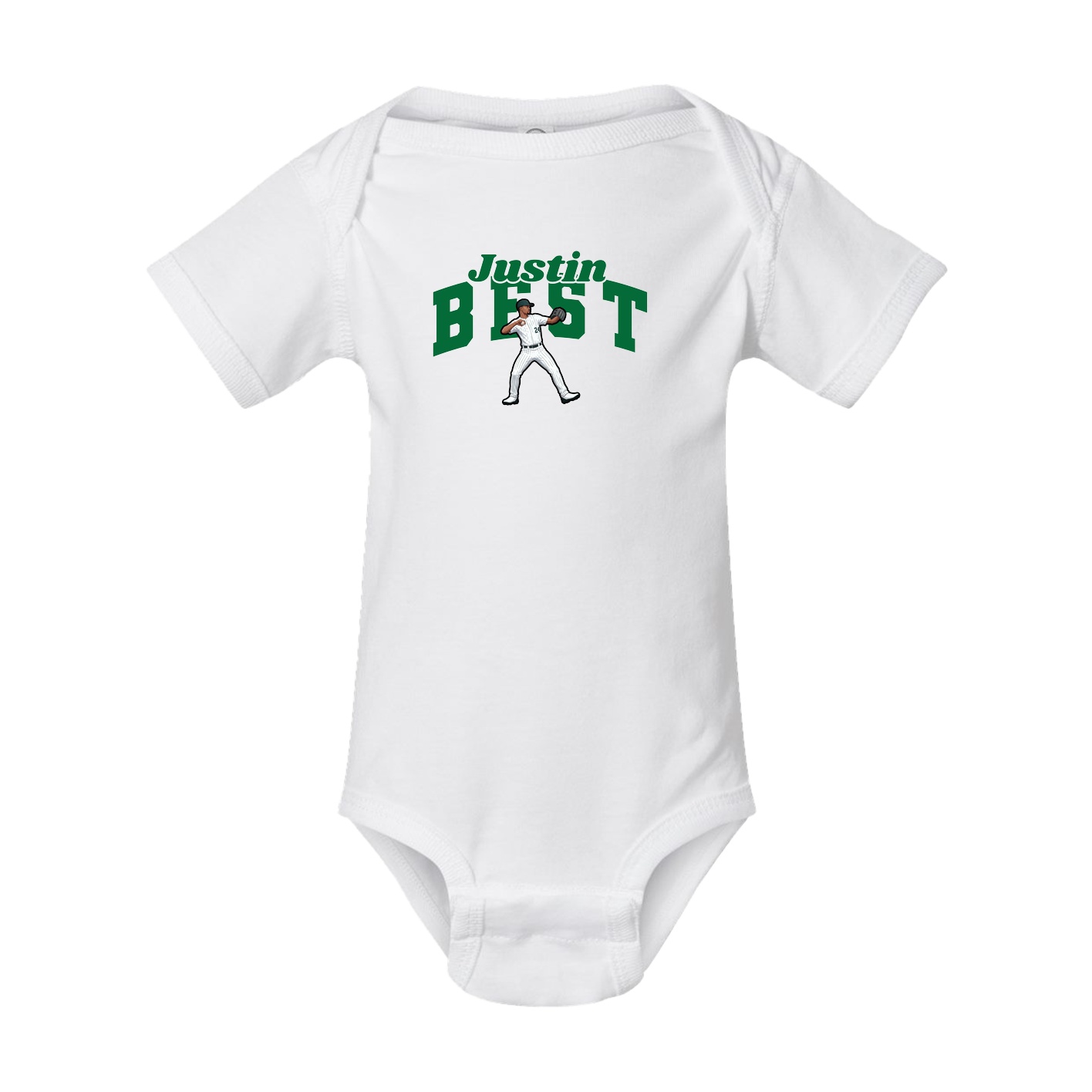 Baby Onesie — Signature Arch in White