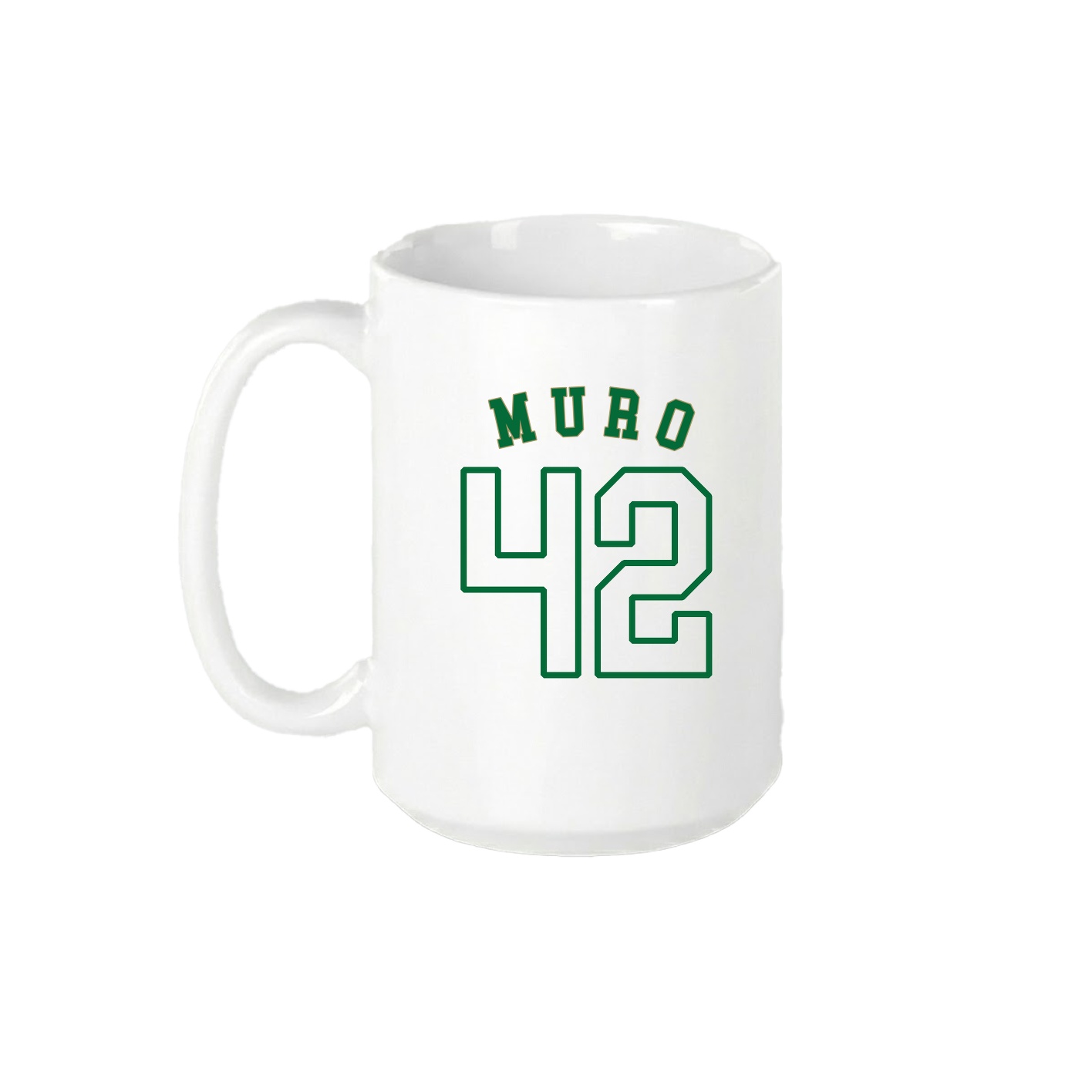 15oz Coffee Mug — Shirsey Arch in White