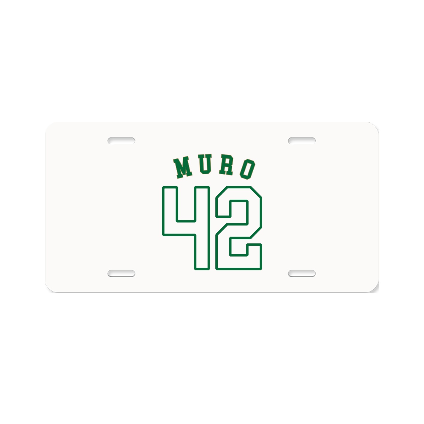 License Plate — Shirsey Arch in Classic