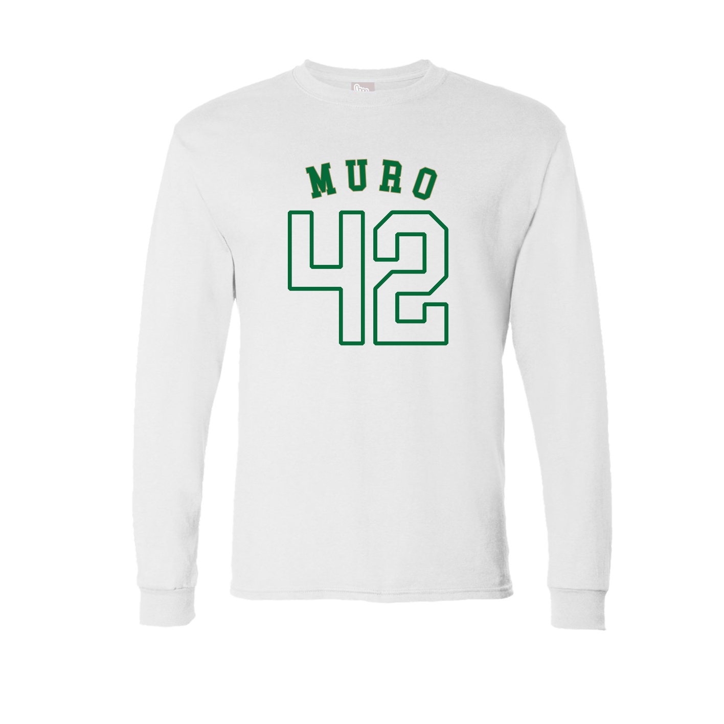 Long Sleeve Tee — Shirsey Arch in White