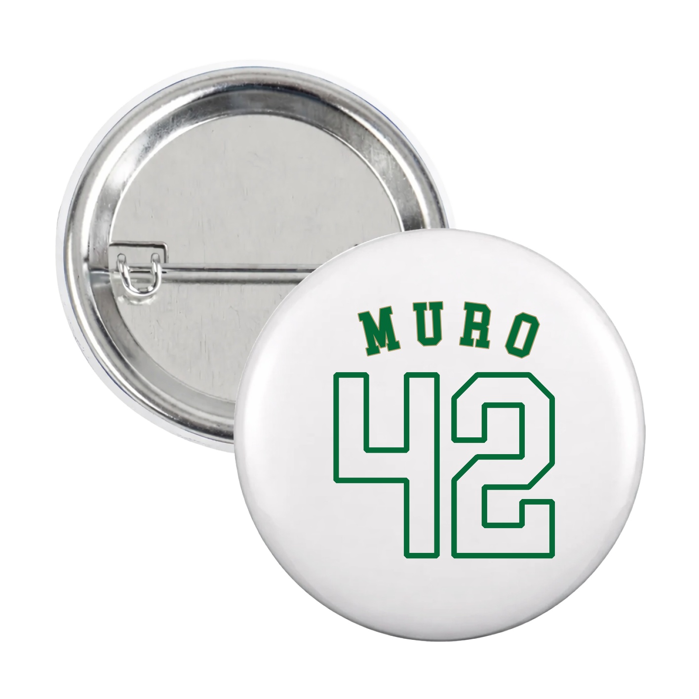 Game Day Button — Shirsey Arch in White