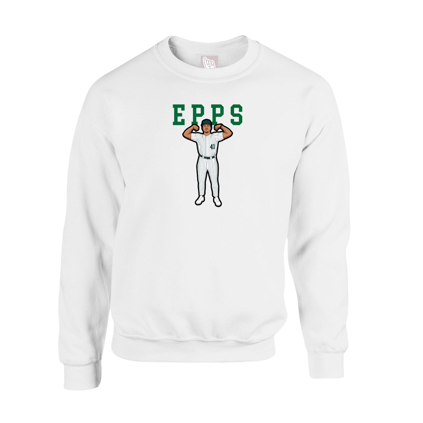 Fleece Crew — Shirsey in White