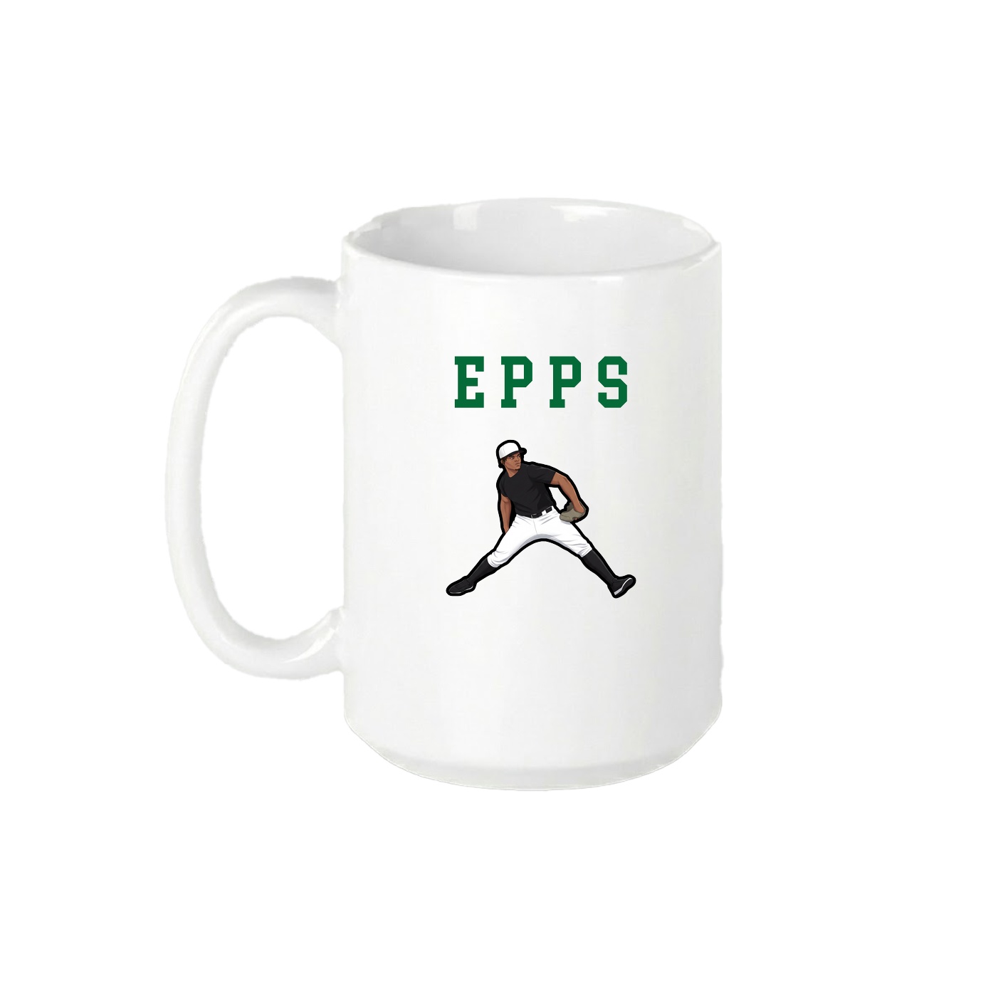 15oz Coffee Mug — Shirsey in White