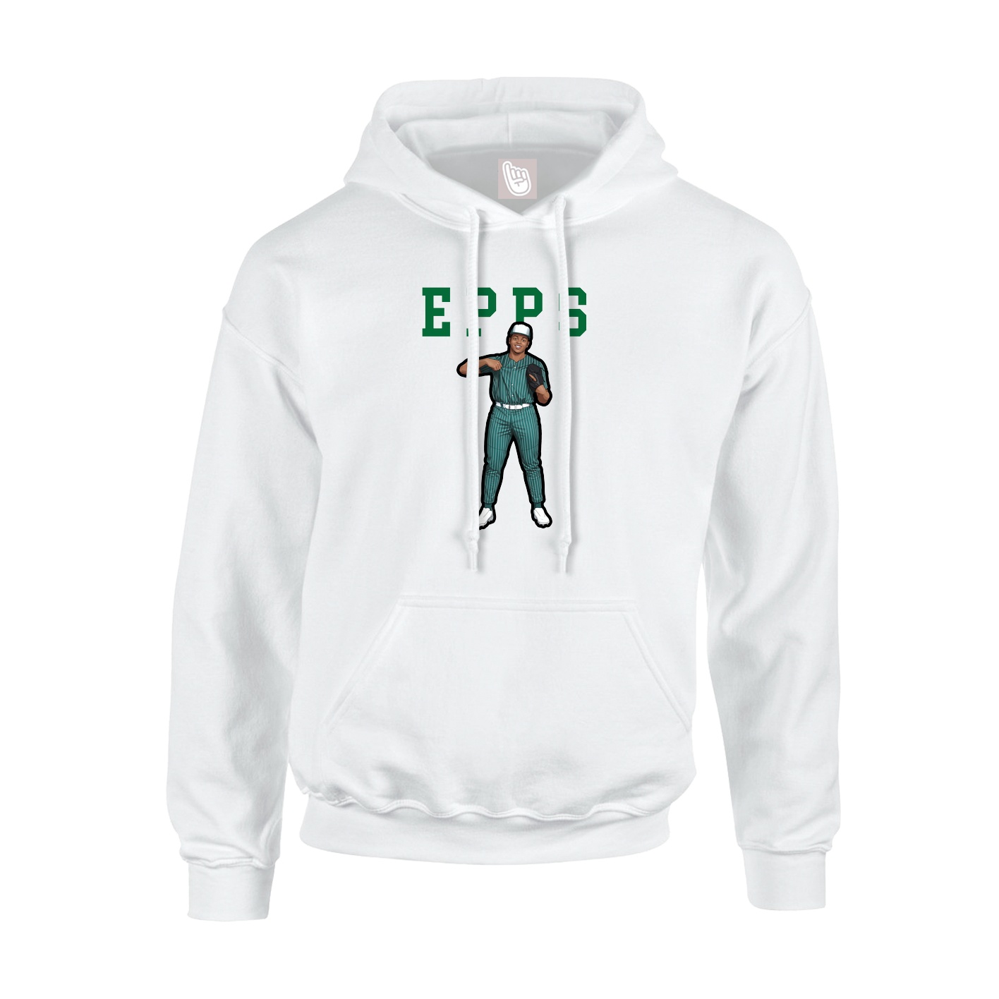 Hoodie — Shirsey in White