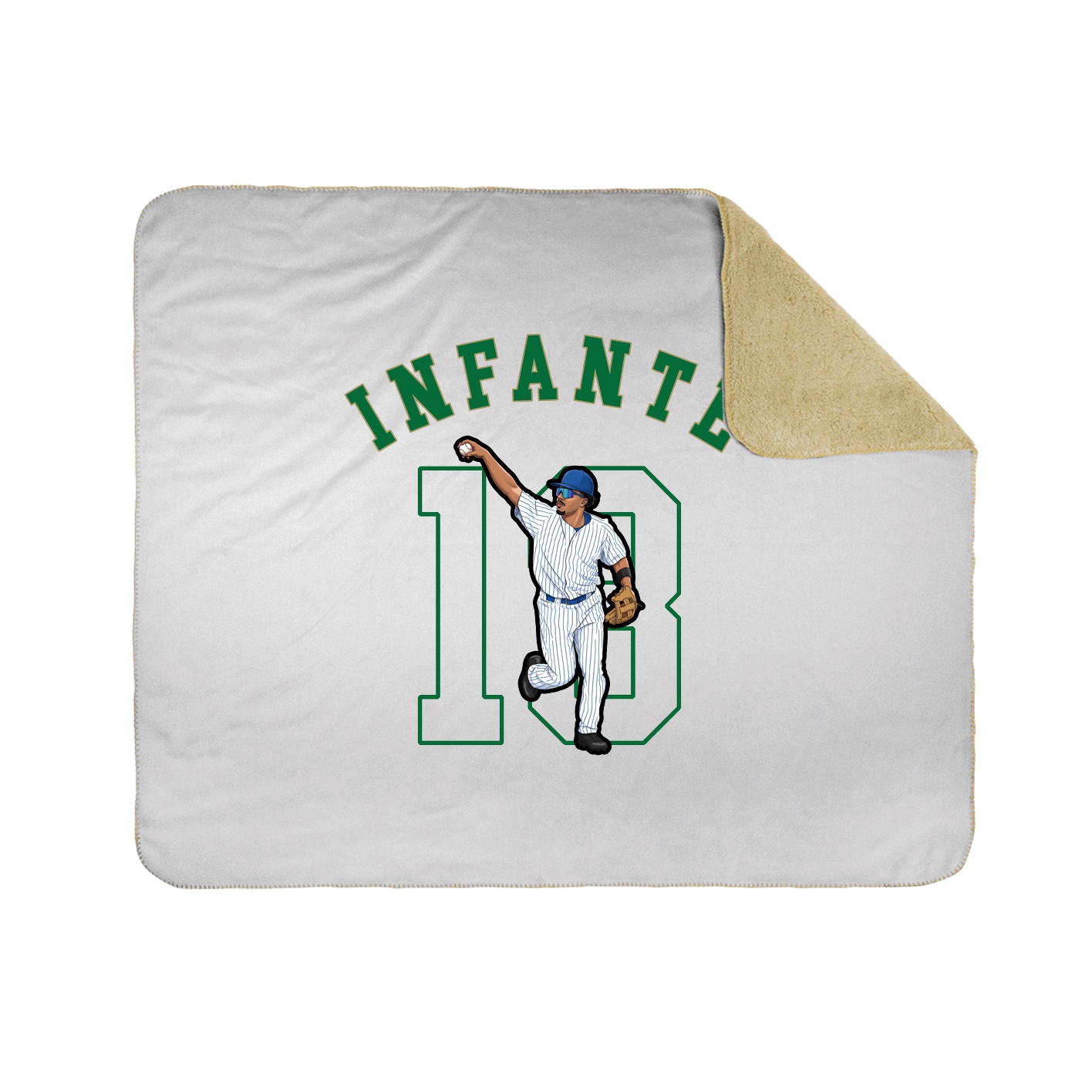 Throw Blanket — Shirsey Arch in White
